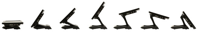 Stepless Adjustable Stand with Low Center-Of-Gravity