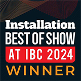 Best of Show Award in the Installation category at IBC2024.