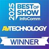 Best of Show Award, AV Technology Category 受賞
