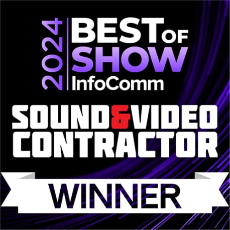 BEST of SHOW 2024 InfoComm WINNER