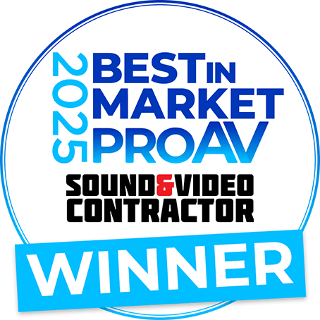 Pro AV Best in Market Awards 2025 WINNER